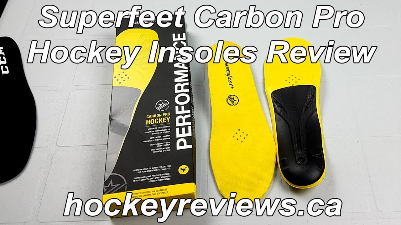 Обзор хоккейных стелек Superfeet Carbon Pro