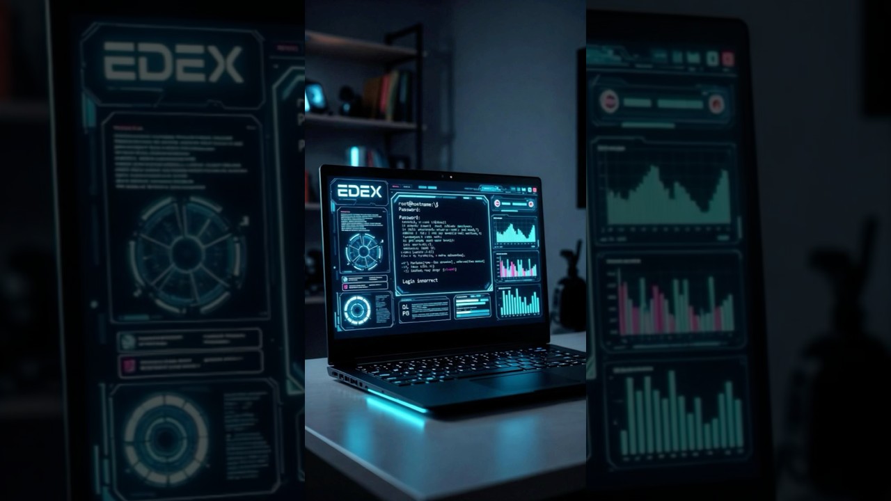 EDEX-UI эмулятор терминала и мониторинга системы для Windows и Linux