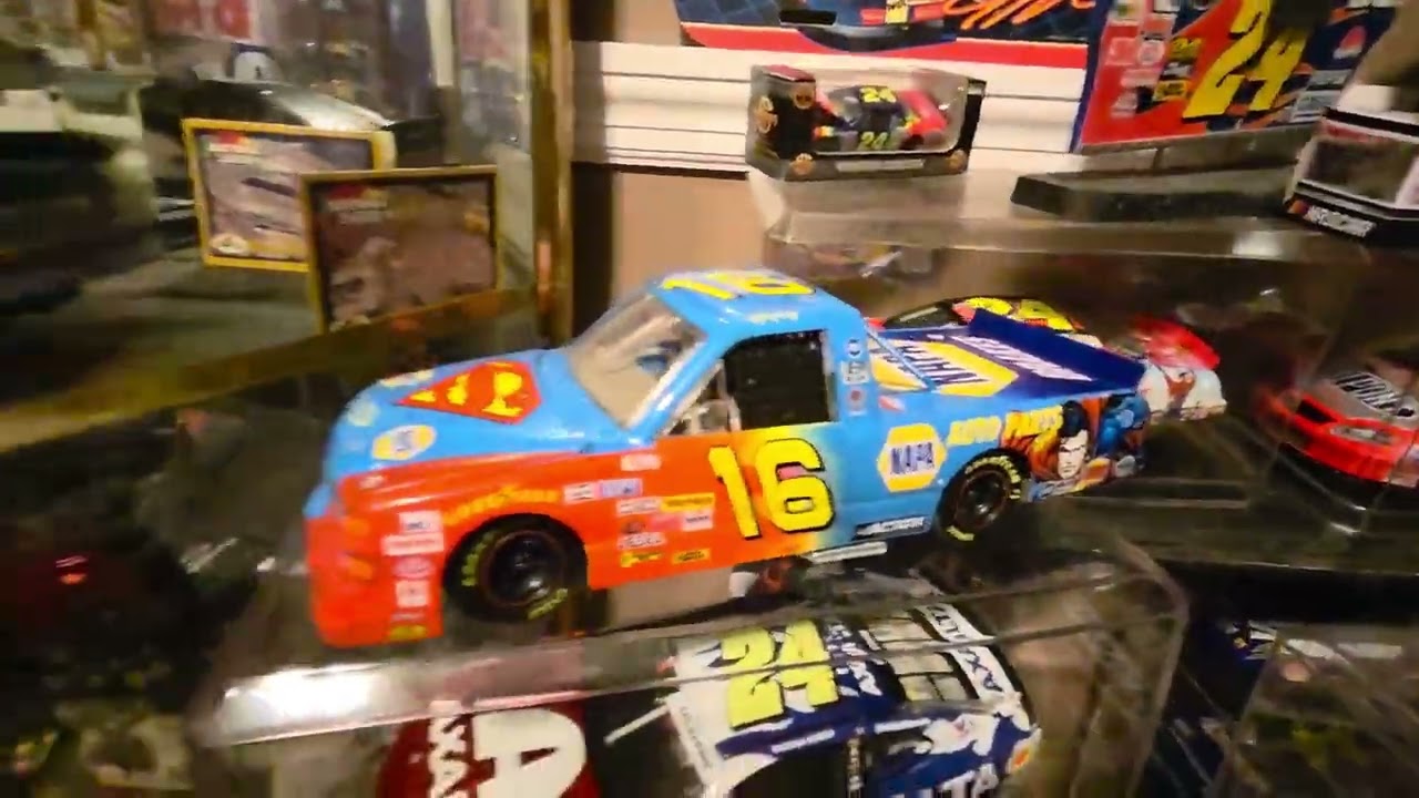 UNVEILING 3 NEW NASCAR DIECAST 1/24 CARS FOR THE NASCAR ROOM  !!!