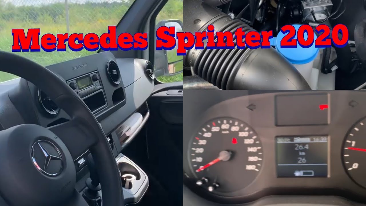 Мерседес Спринтер Обзор нового Спринтера 2020.Работа в Польше! Mercedes-Benz Sprinter 906 (316,318)