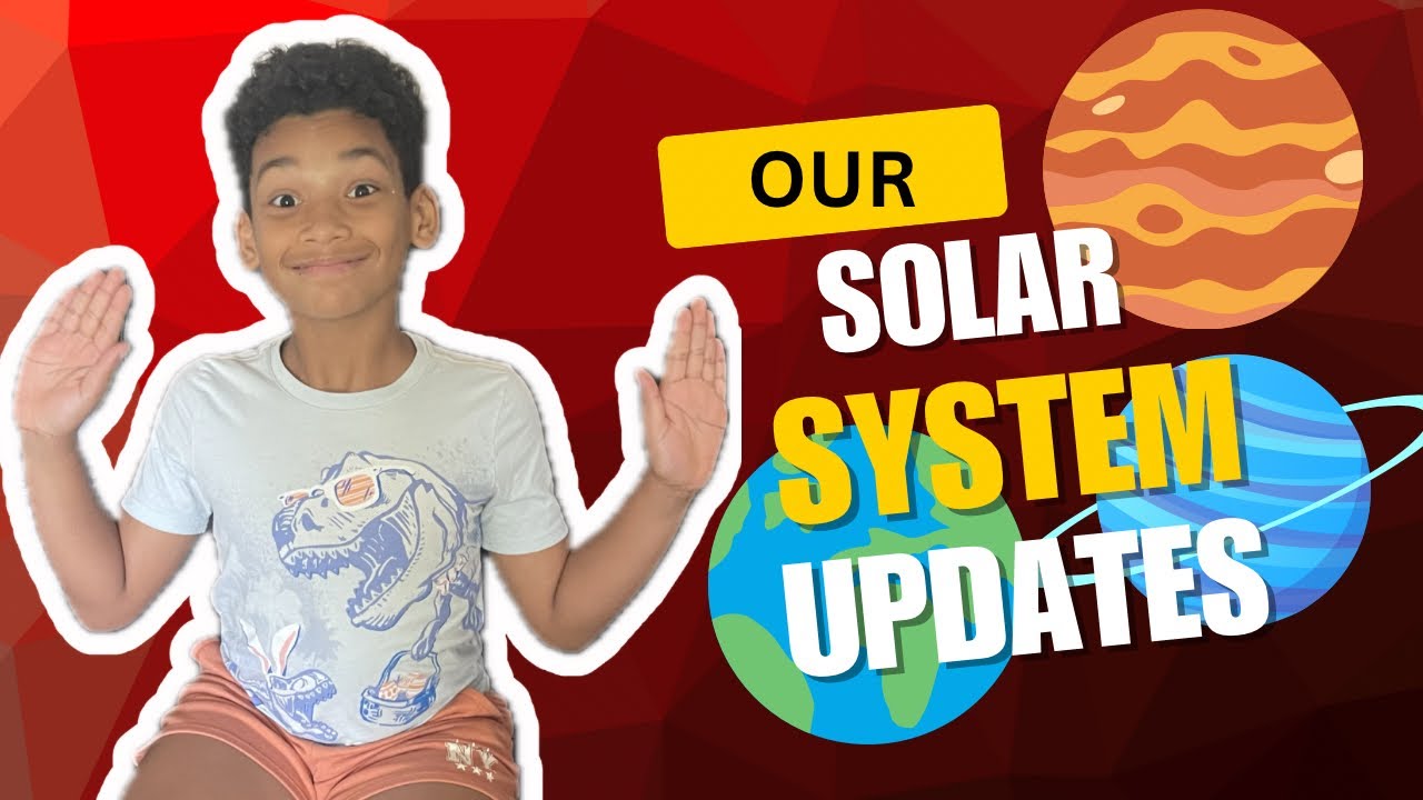 9 YEAR OLD EXPLAINS OUR SOLAR SYSTEM