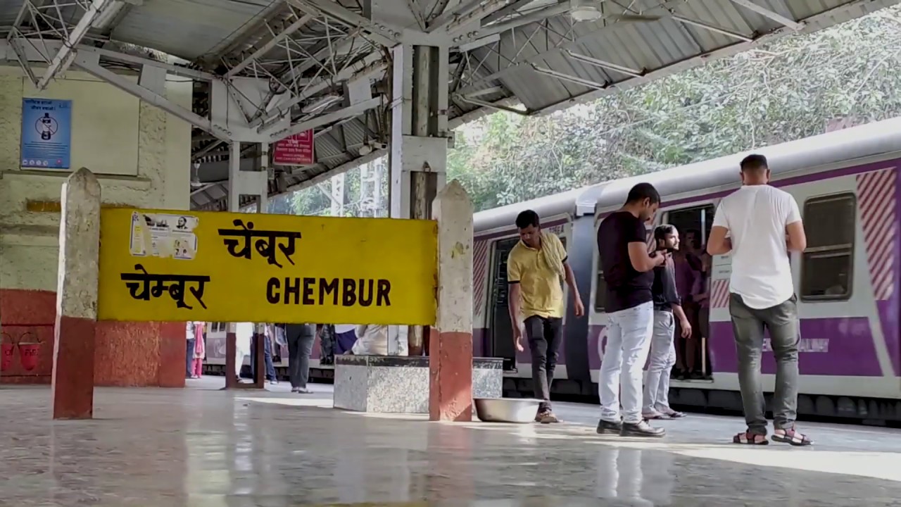 Mumbai Local Train Chembur Station Cinematic Videos Mumbai Max.