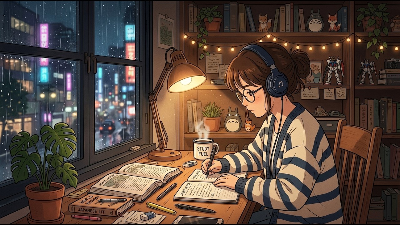Coffee Shop Lofi ☕ Chill Beats & Cafe Ambience for Study