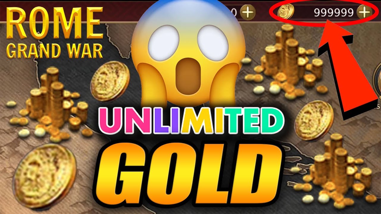 Get Unlimited Free Gold | Grand War Rome