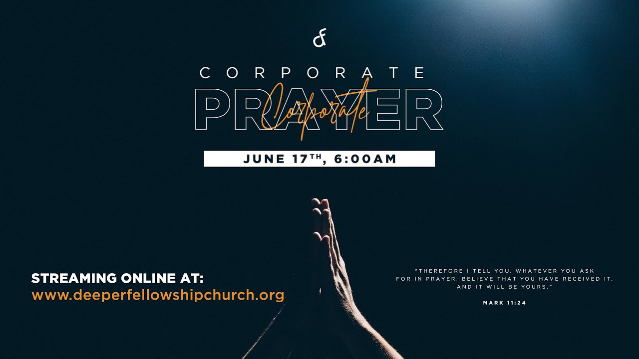 Wednesday Morning Corporate Prayer | JUNE