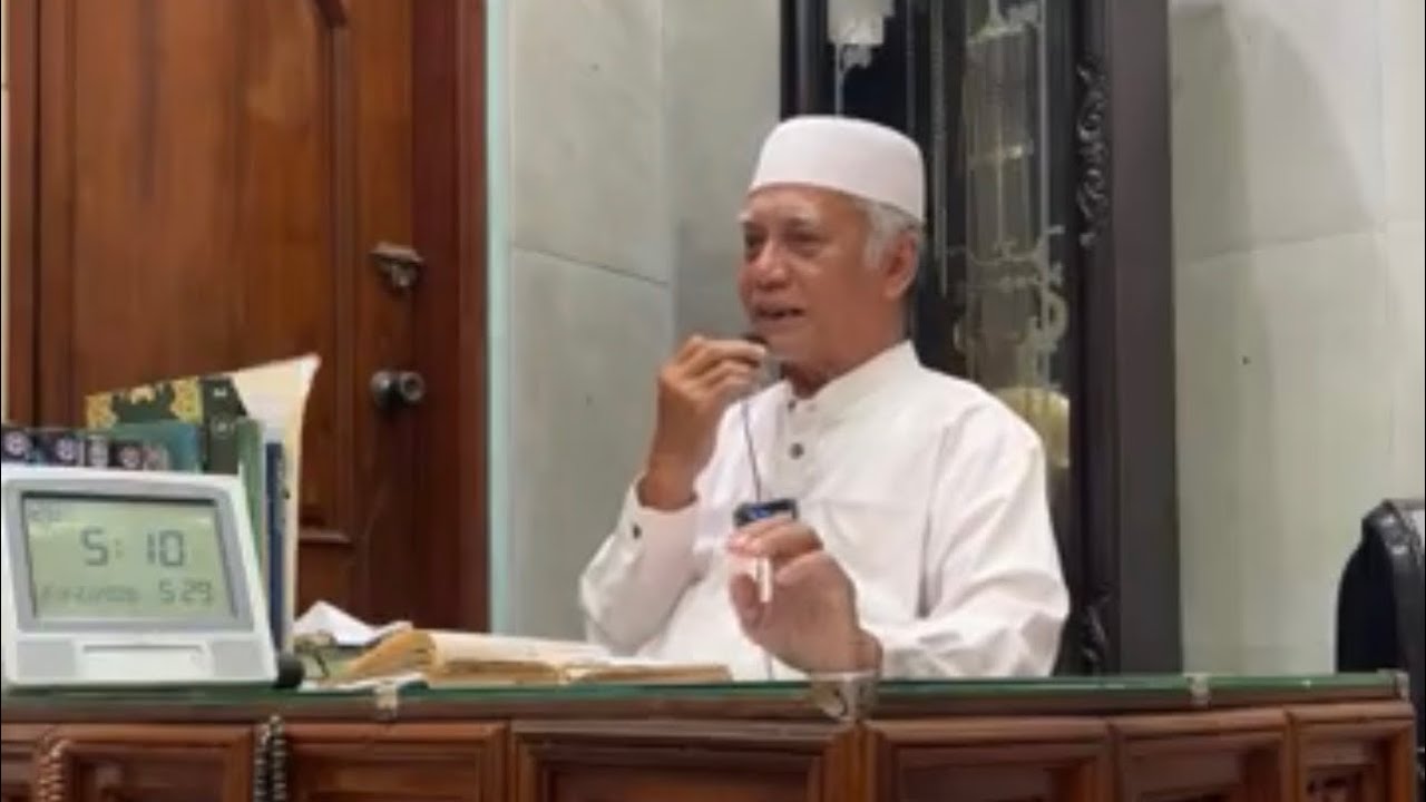 Kuliah Subuh kajian Ramadhan Hari ke 3 masjid Darul Falah purin kendal. 