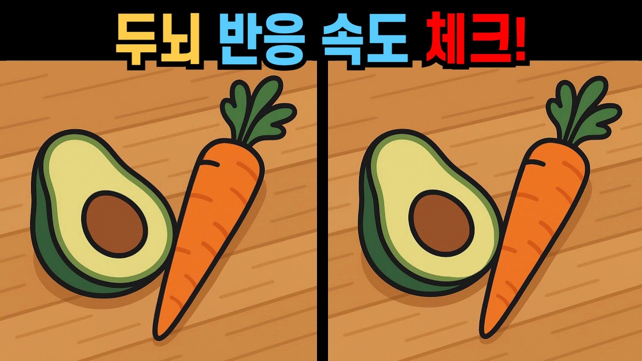 【다른그림찾기】두뇌 반응 속도 체크! 탐정급 눈썰미 도전!【 틀린그림찾기 】