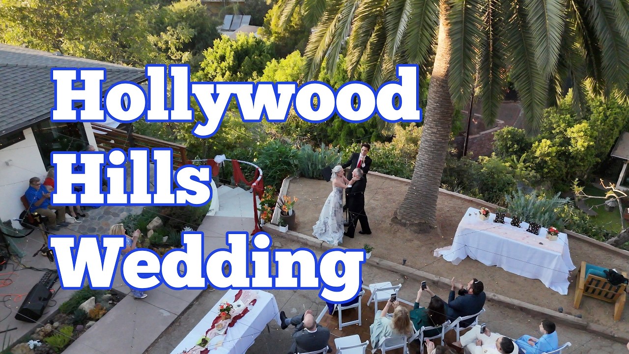 A Hollywood Hills Wedding