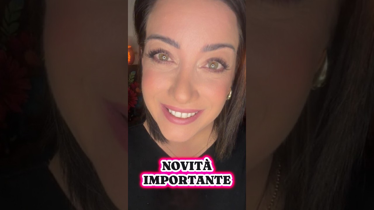 Una novità importante.