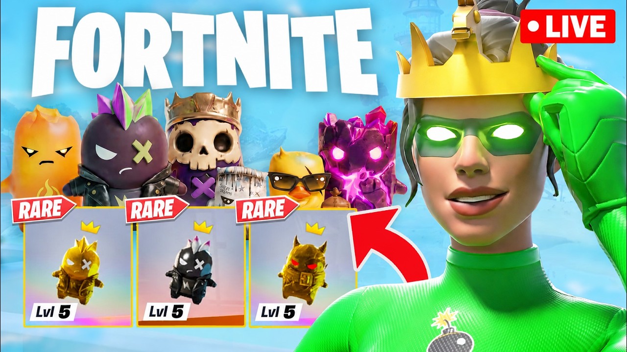 HUNTING GOLDEN SPRITES IN FORTNITE!