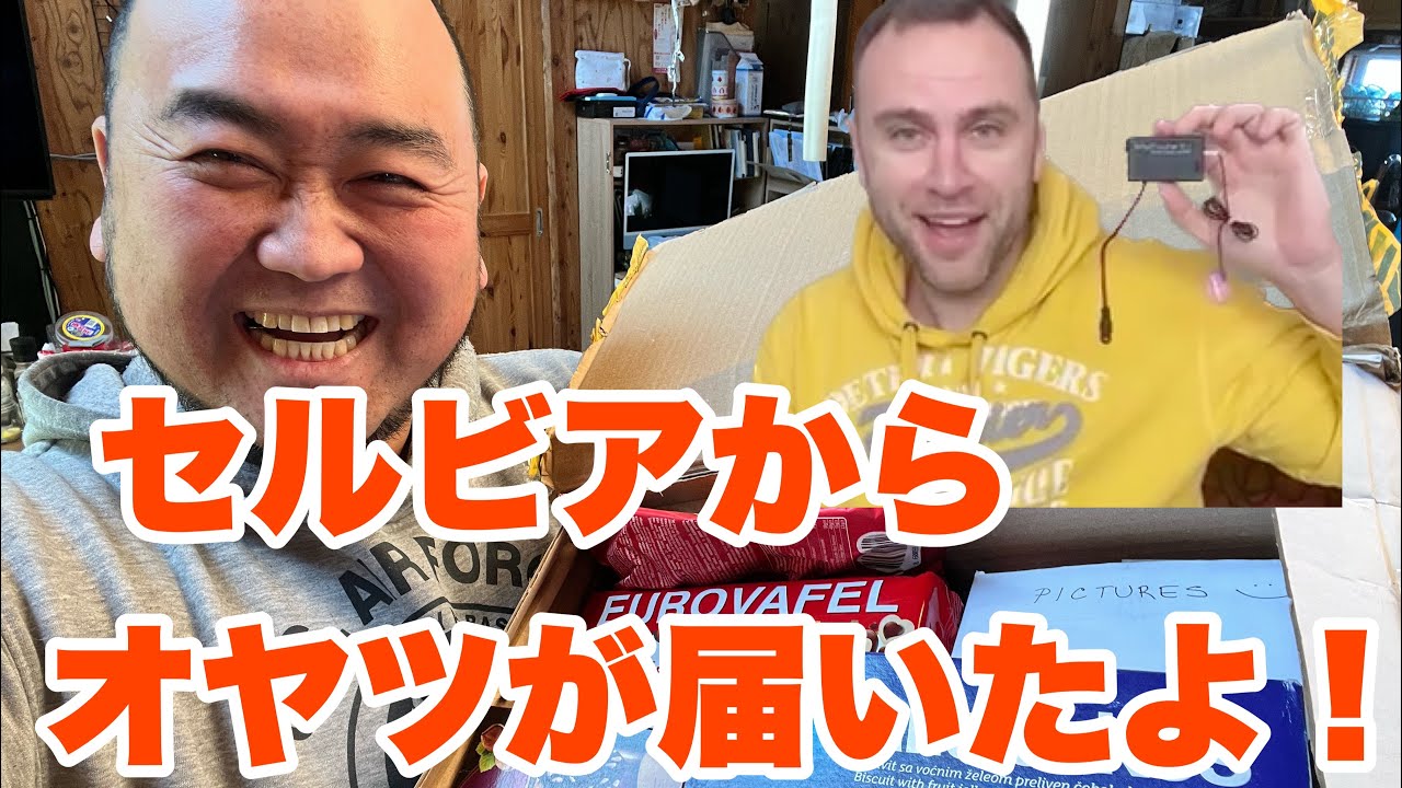 セルビアからオヤツが届いたよ！　i＋Padタッチャー　SERBIA