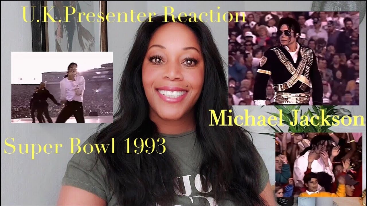 Michael Jackson Super Bowl 1993 Halftime Show Performance -  U.K. Presenter Reaction