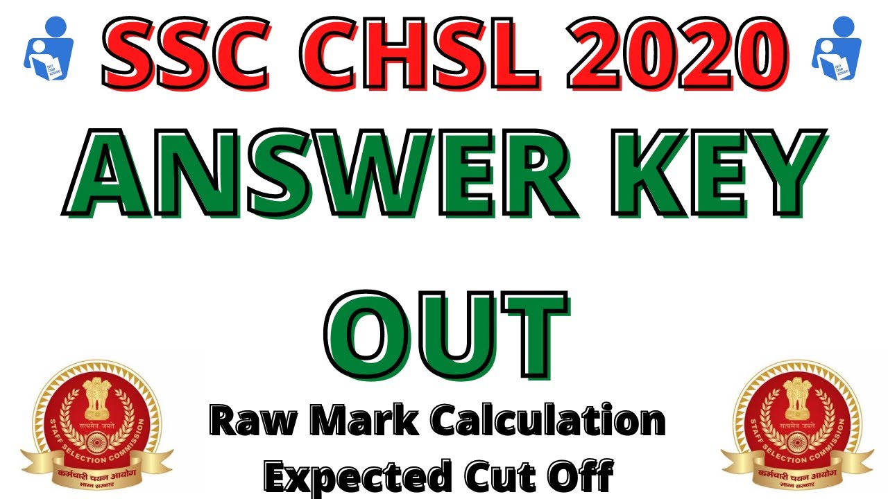 SSC CHSL 2020 Tier 1  Answer Key Out in Tamil | Raw Mark Calculation & Expected Cut Off