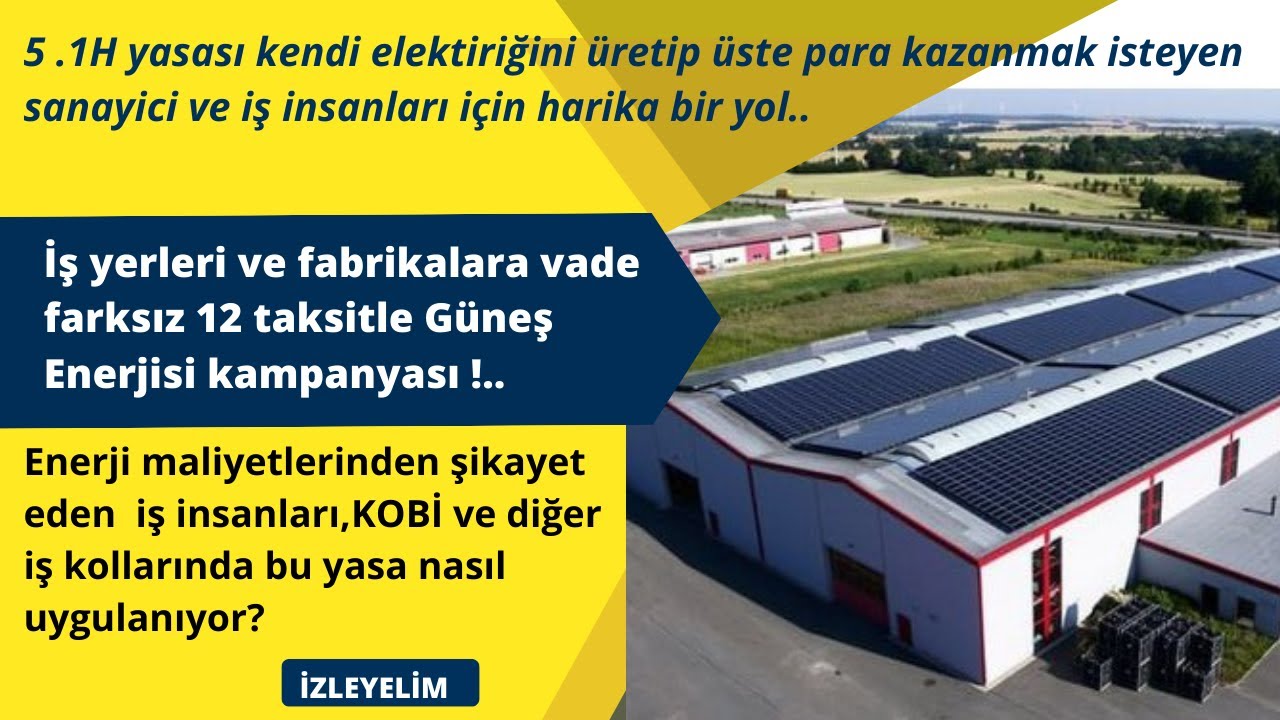 GÜNEŞ ENERJİSİNE DAİR NE ÖĞRENMEK İSTİYORSUNUZ? HEPSİ BU PROGRAMDA..