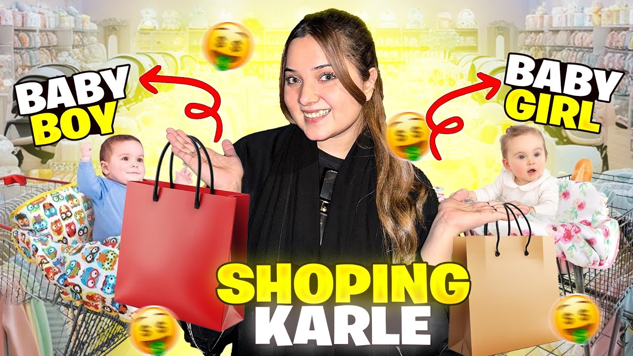 Baby girl or baby boy ki shopping karli 🥹❤️ | Rabeeca khan |@RabeecaKshorts @RabeecaKhan