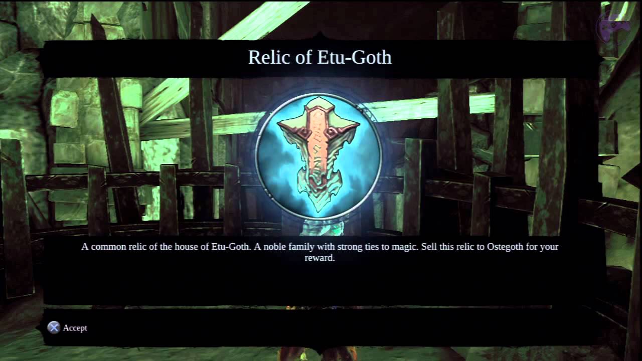 Darksiders II: Relic Of Etu-Goth Locations