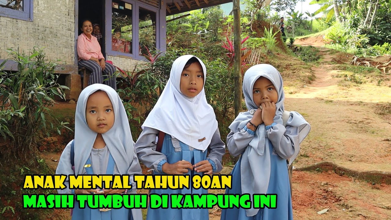 Dari Kampung Seperti Inilah Mental Anak Tahun 80an Terbentuk..Kuat Handal Dan Tahan Banting.