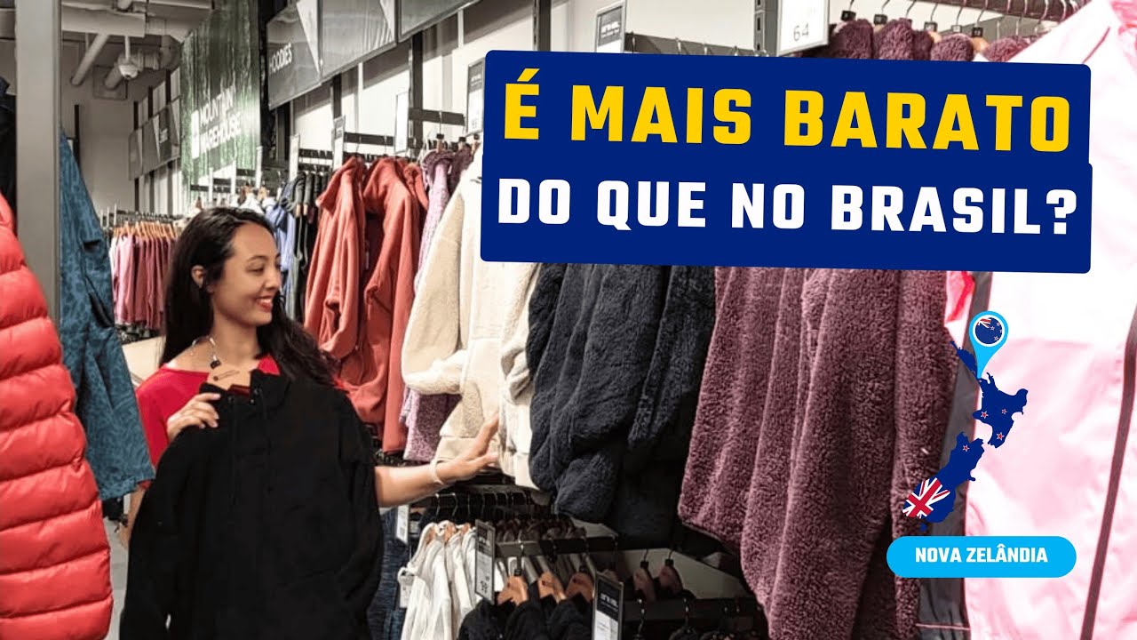 VALE A PENA TRAZER ROUPA DE FRIO DO BRASIL? 🇧🇷 Comparando preços na NZ 🇳🇿