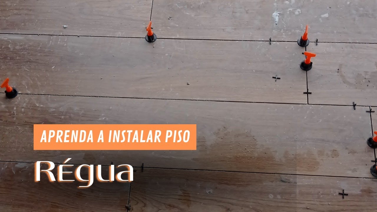 Agora vai ser fácil instalar piso régua.