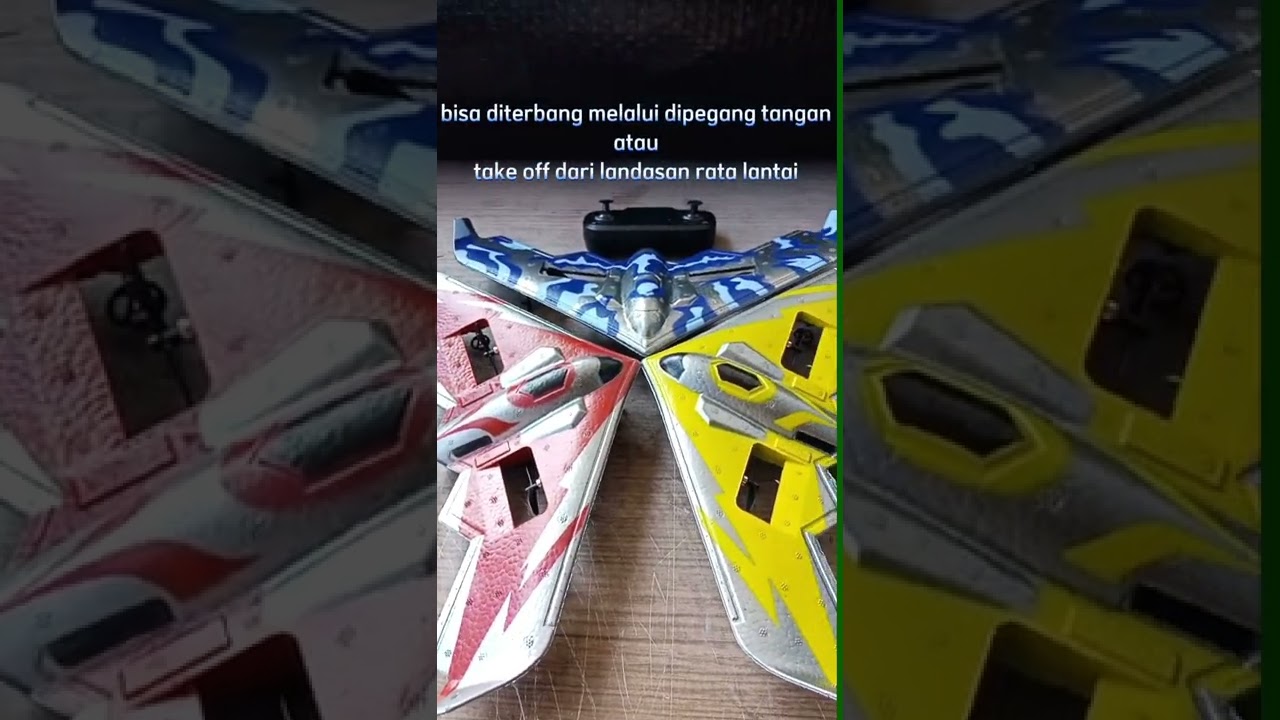 pesawat rc TY08 2.4ghz LED rc drone fixed wing epp airplane glider