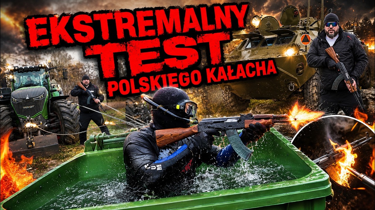 EKSTREMALNY TEST POLSKIEGO KAŁACHA | Militaria Forty x WBP Rog&oacute;w