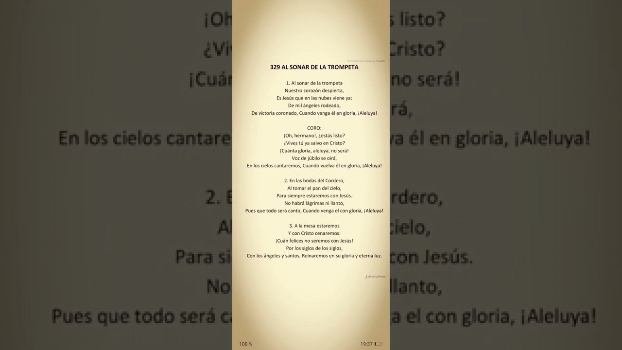 329 AL SONAR DE LA TROMPETA