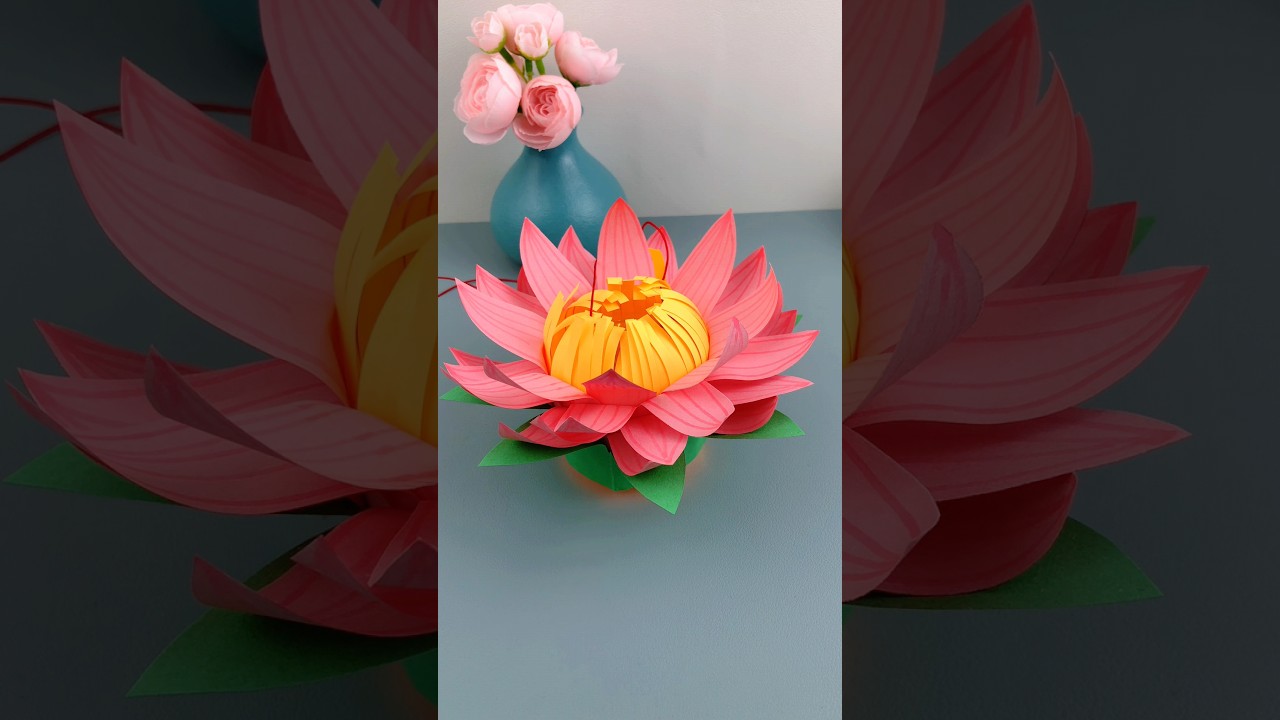 Eco-Friendly Crafting: Make Gorgeous Lotus Lanterns for the Festival!