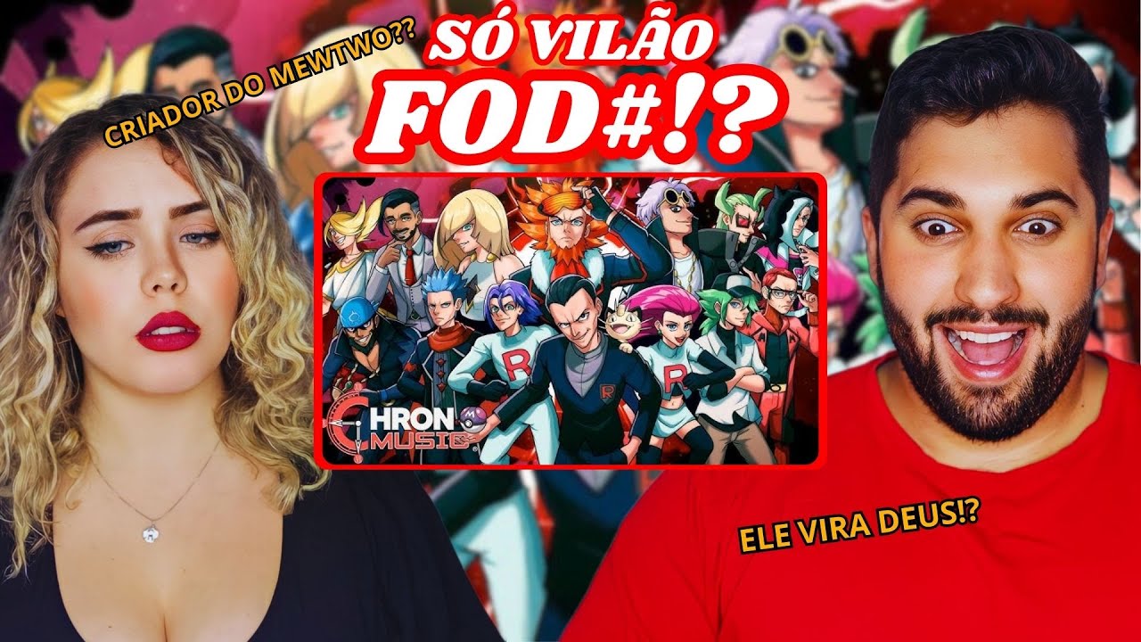 SÓ VILÃO FOD#!! Vilões (Pokémon) - CAMINHO DO PODER | Chrono