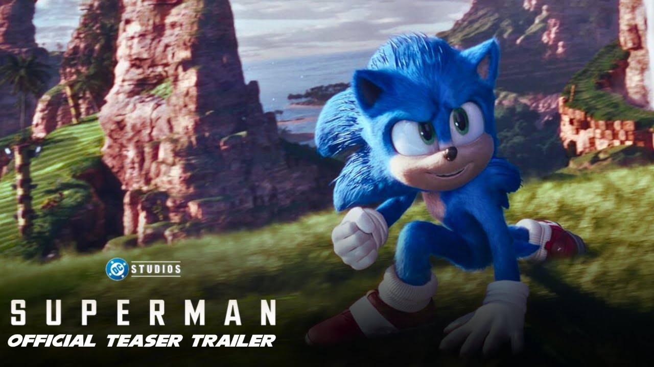 Sonic the Hedgehog | Superman (2025) Teaser Style