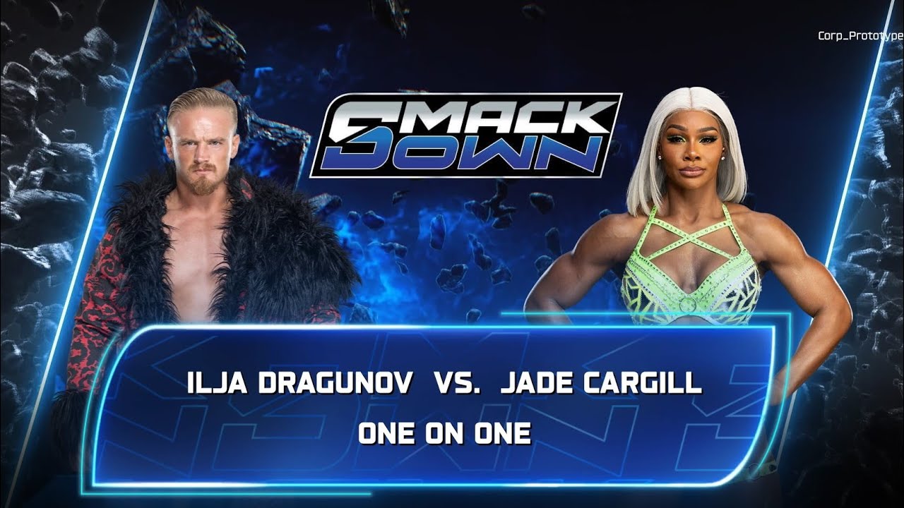 WWE 2K25- Champion vs Champion: Ilja Dragunov vs Jade Cargill | SmackDown  #WWE2K25