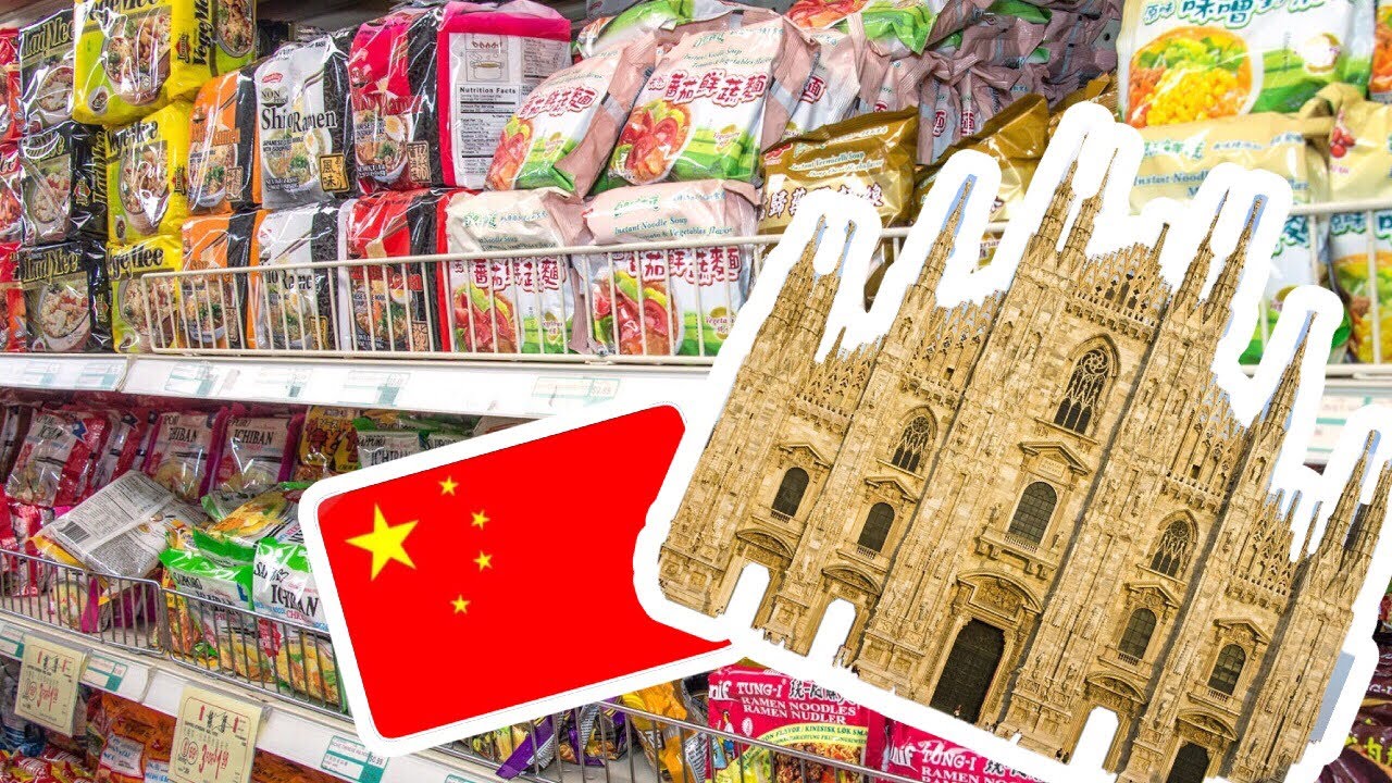 CHINATOWN di  Milano SPESA AL MARKET con Lilletta Ely + Collezione SAILOR MOON