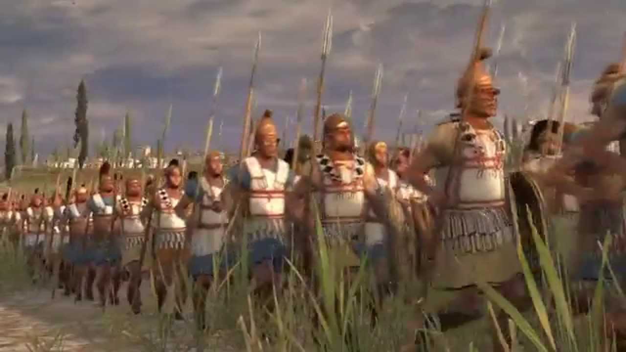 Rome Total War Greek faction intro remake