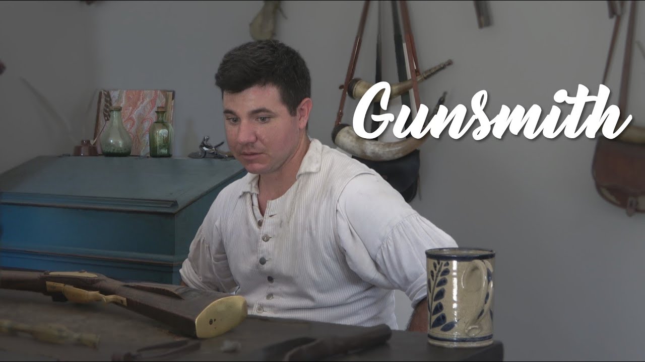 Visiting the Gunsmith (Colonial Williamsburg, Part 35)