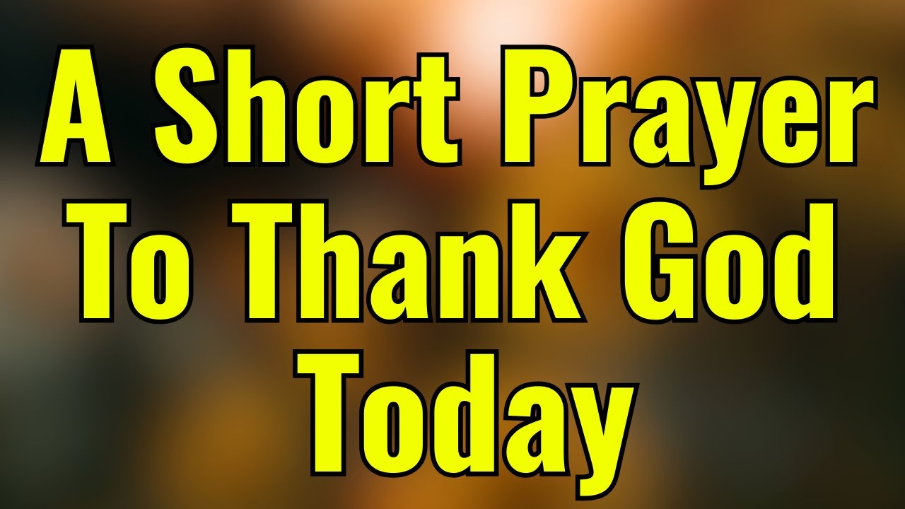 A Powerful Morning Prayer to Thank God for a New Day | The Lord Is My Shepherd