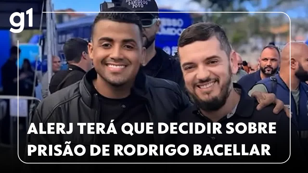 Alerj terá que decidir sobre prisão de Rodrigo Bacellar