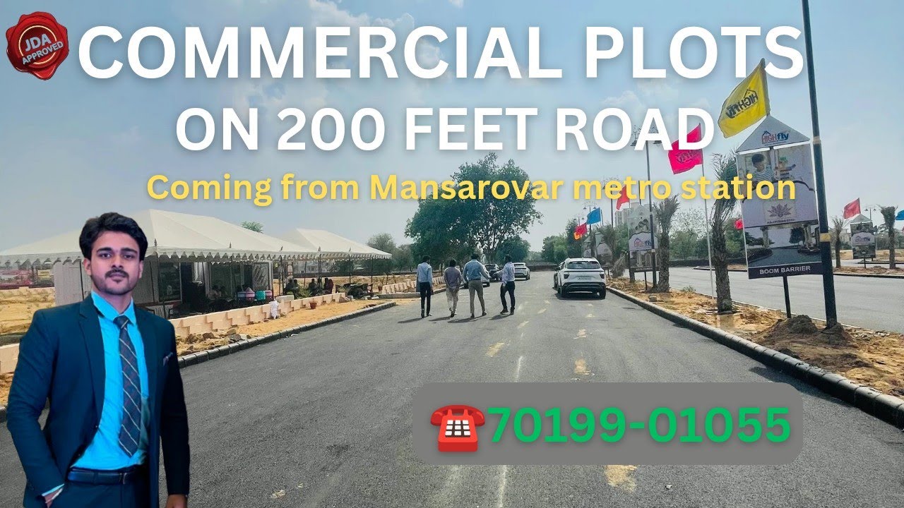 Commercial Plots on 200 Ft Road | Ajmer road property, Commercial Plots for sale in Jaipur/ #piyush