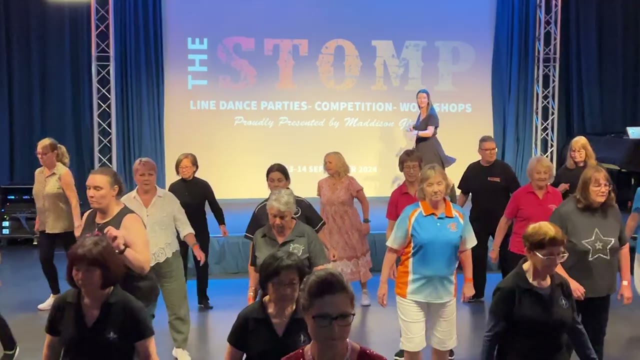 A Rattlesnake Kiss Line Dance by Maddison Glover @ THE STOMP 2024