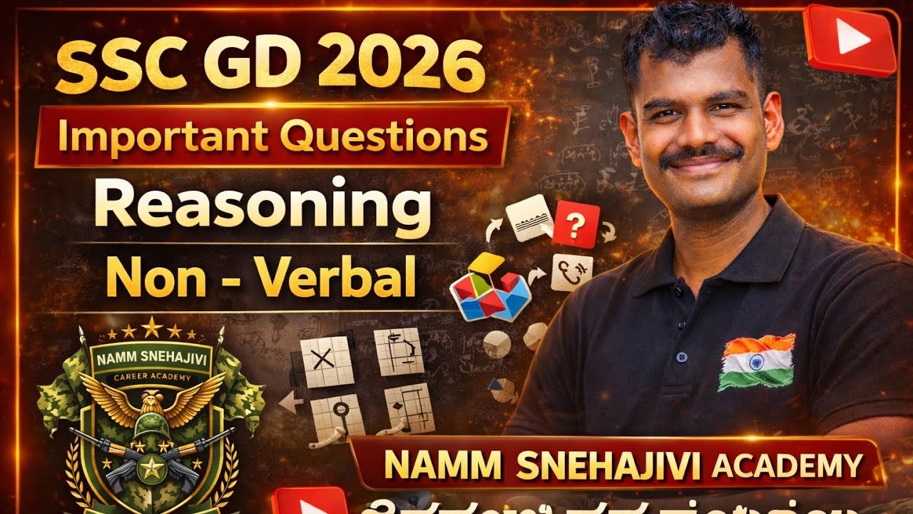 ಚಿತ್ರಗಳ ಸರಣಿಗಳ ಮಾನಸಿಕ ಸಾಮರ್ಥ್ಯ ಕ್ಲಾಸ್ #exam #sscgd #online 