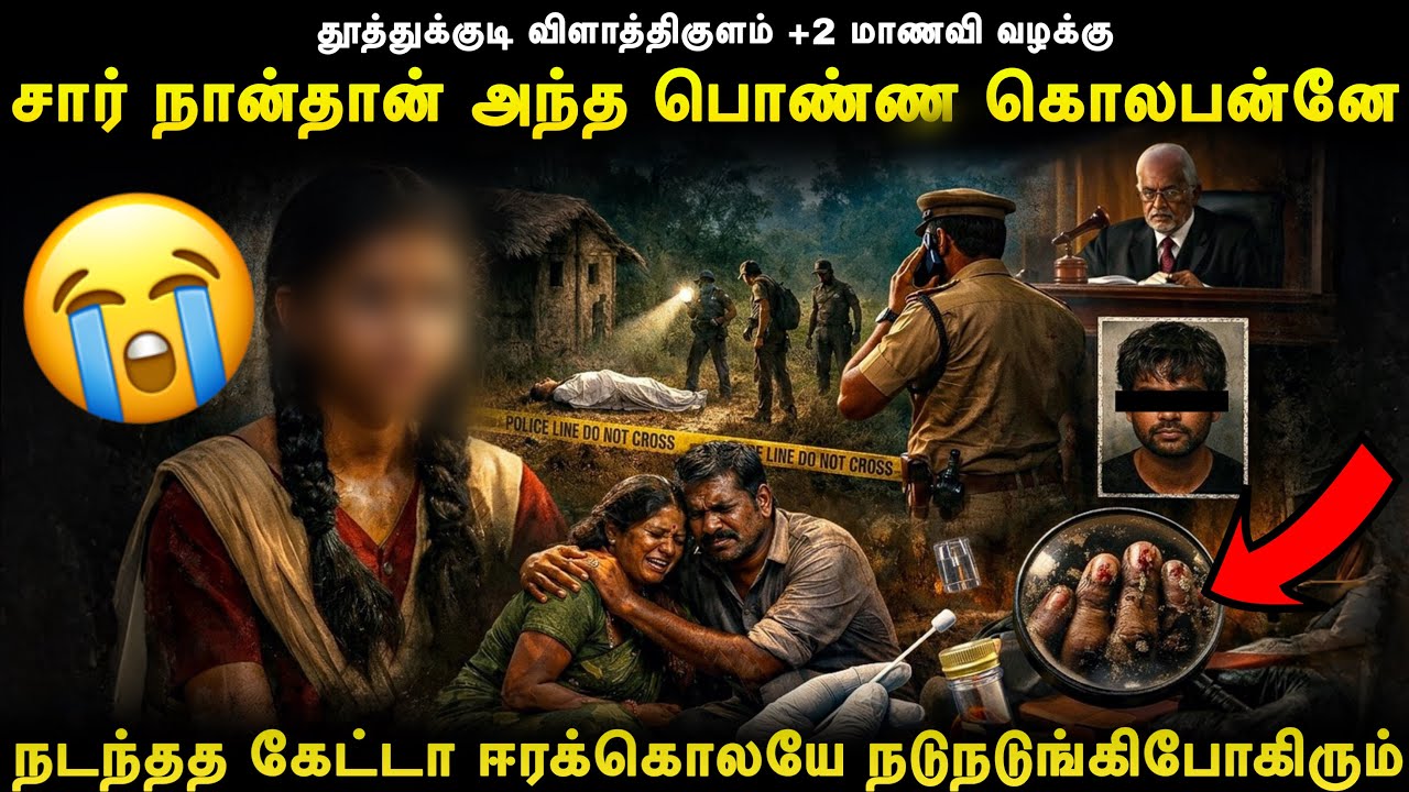 சார் நான்தான் கொ*ல பன்னது😱தூத்துக்குடி +2 மாணவி வழக்கில் திடீர் திருப்பம் Real Crime Story In Tamil