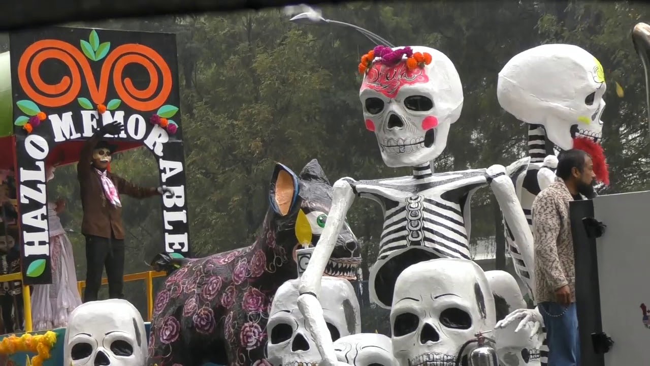 MEGA DESFILE DIA DE MUERTOS NOV/2/2019 CDMX.