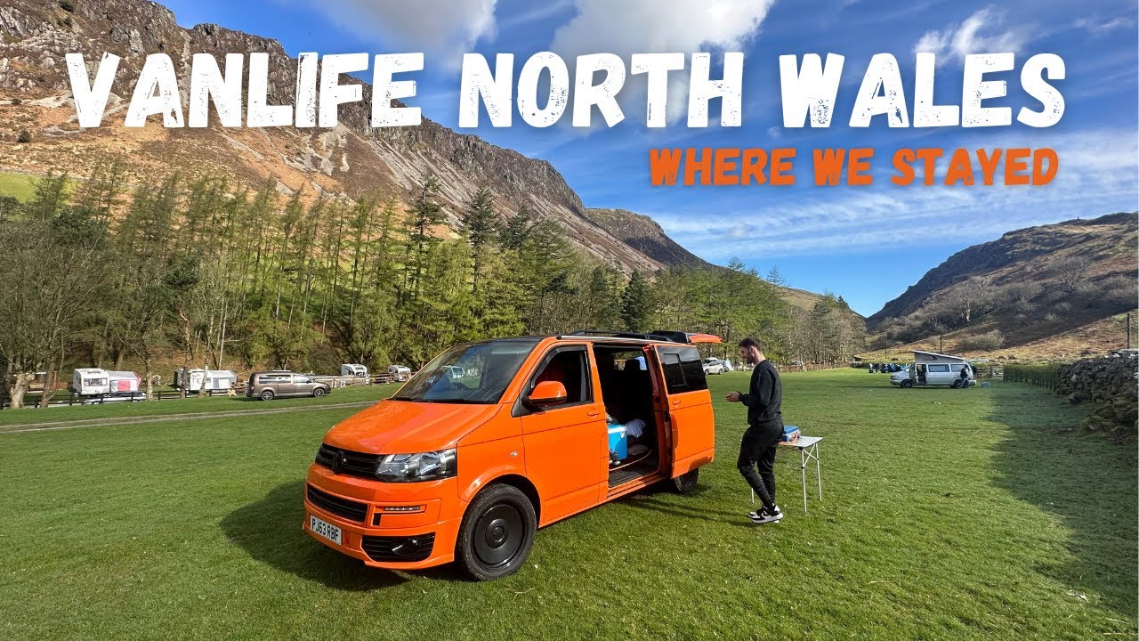 VANLIFE NORTH WALES - Где мы останавливались | Кемпинги и дикий кемпинг в Сноудонии