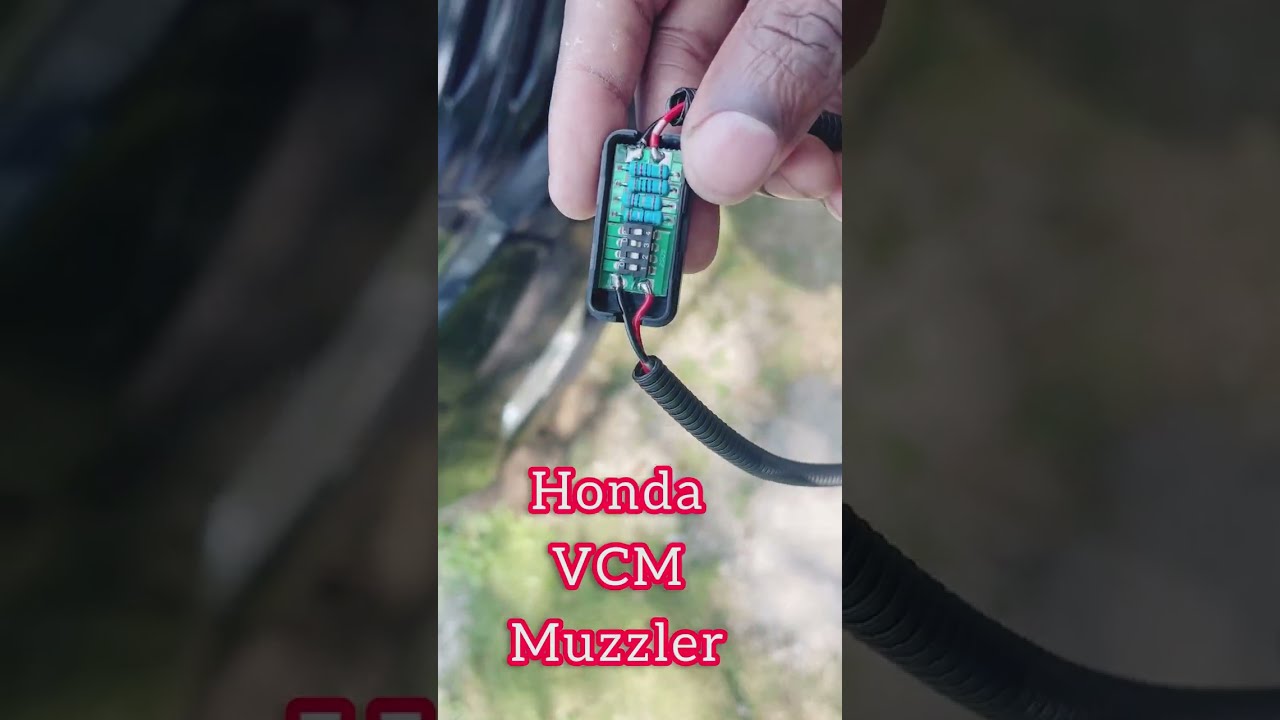 Honda VCM Muzzler Install video $12 total cost 