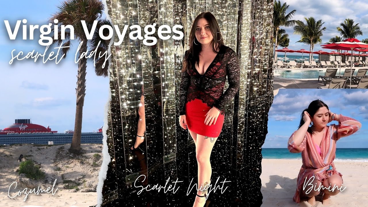 Sailing Virgin Voyages Solo | cozumel, scarlet night, and bimini *VLOG PART TWO*