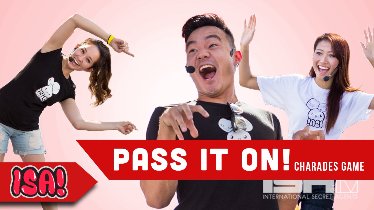 Pass It On! Charades Game! - ISA! VARIETY GAME SHOW Ep.1 (Season 3)