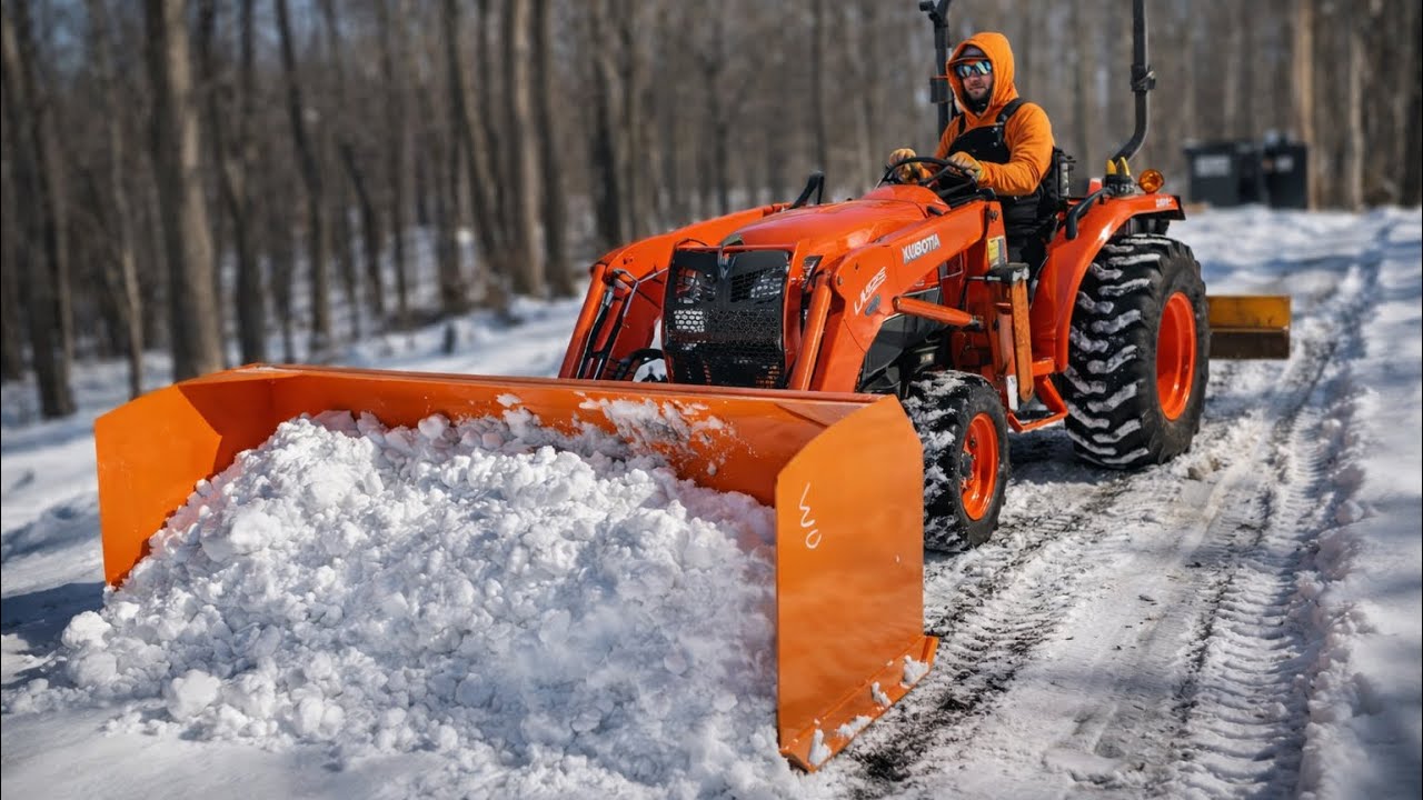 Was The Tractor Snow Pusher ACTUALLY Worth It?