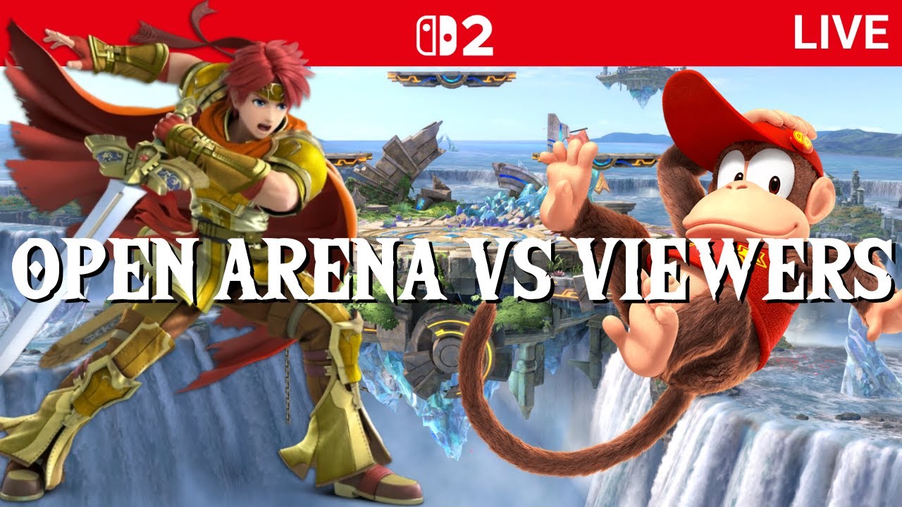 Smash Ultimate OPEN LOBBY (hi poppt1 fans)