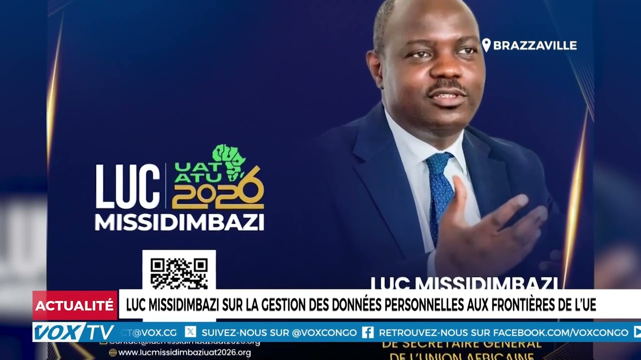 Luc Missidimbazi sur la gestion des donn&eacute;es personnelles aux fronti&egrave;res de l&rsquo;UE