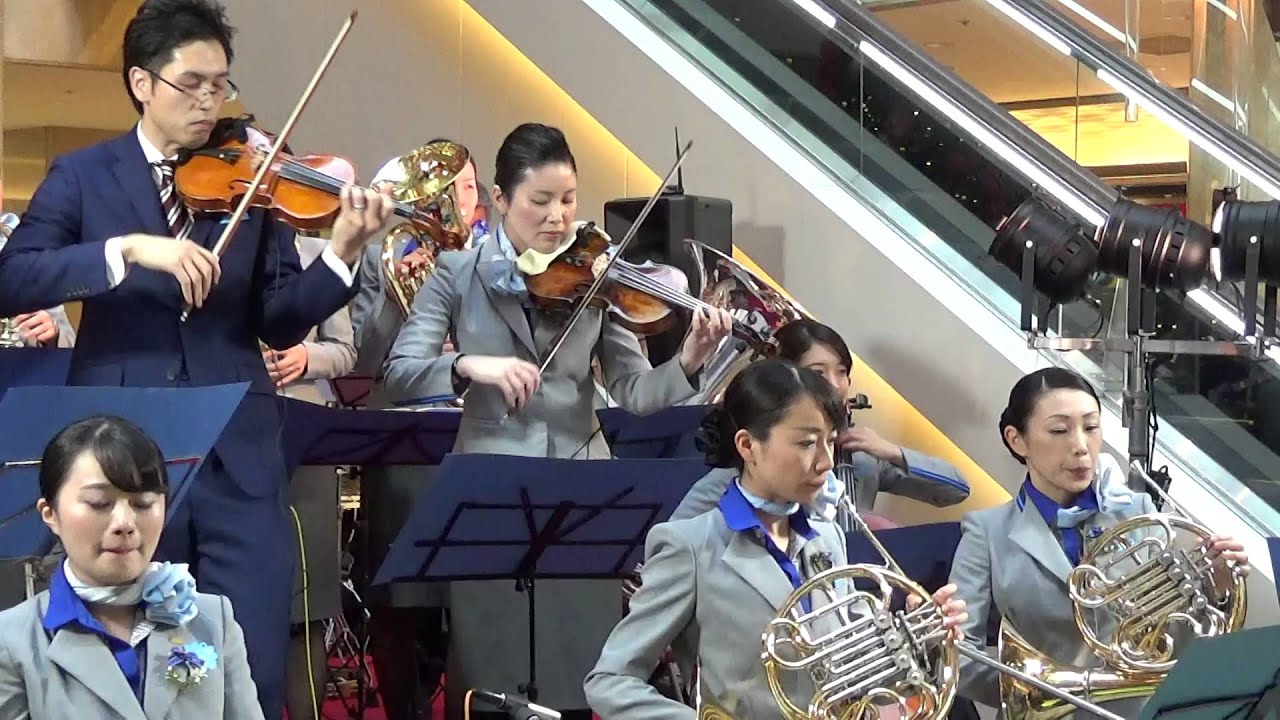 ANAオーケストラ　Departure　２０１５年１２月２４日　高画質HD