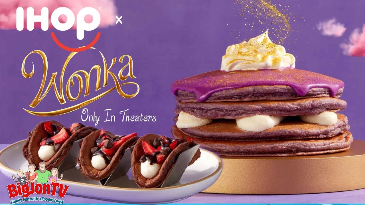 Limited Time Wonka Menu at IHOP