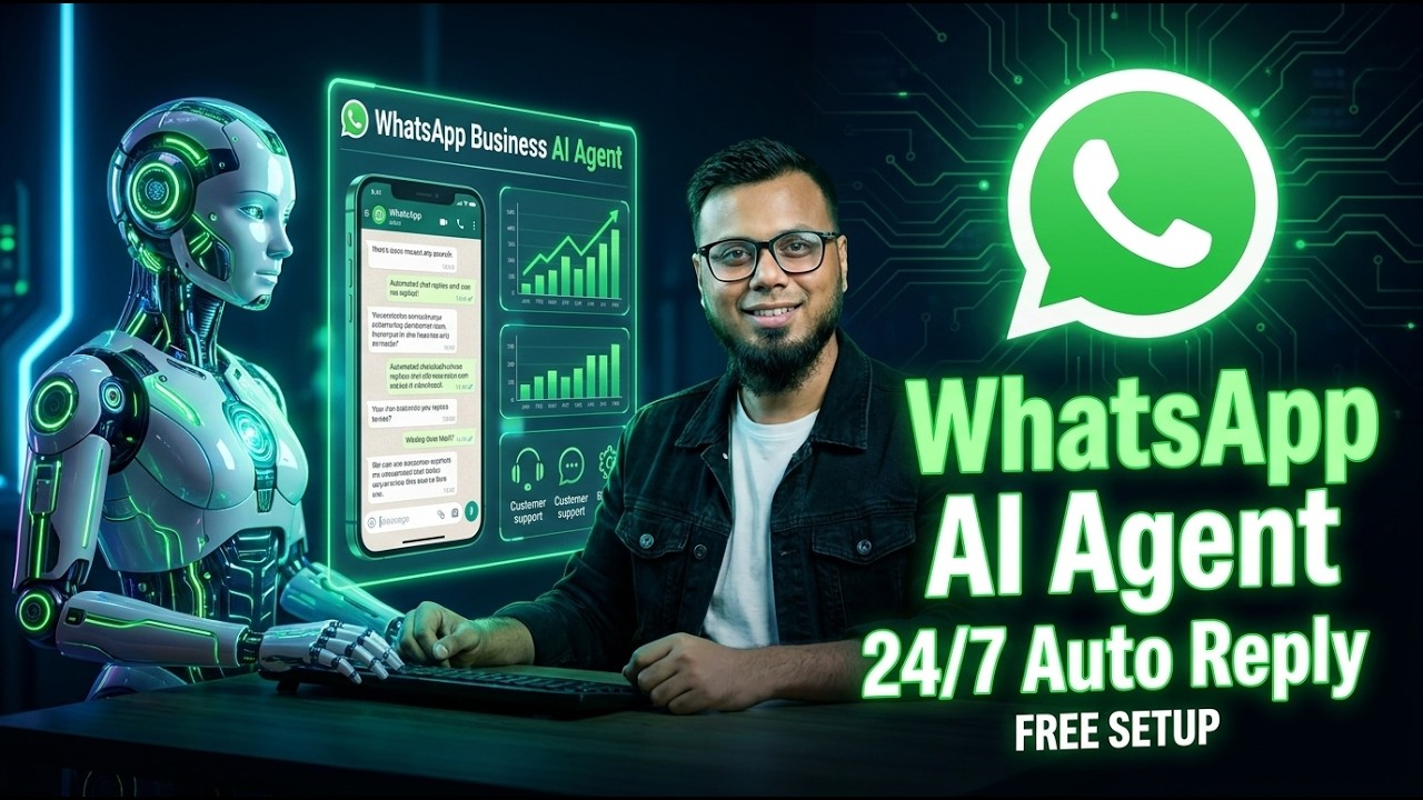 How to Create a WhatsApp Chatbot | WhatsApp AI Agent for Business | Complete Setup Tutorial